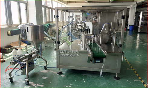 给袋式酱料自动亚新（中国）,自立袋装番茄酱亚新（中国）