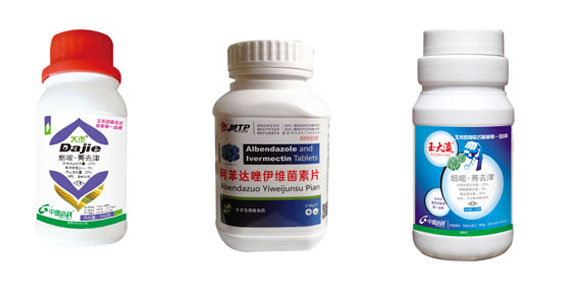 兽药粉剂灌装机_全自动粉剂兽药灌装机设备及包装样品
